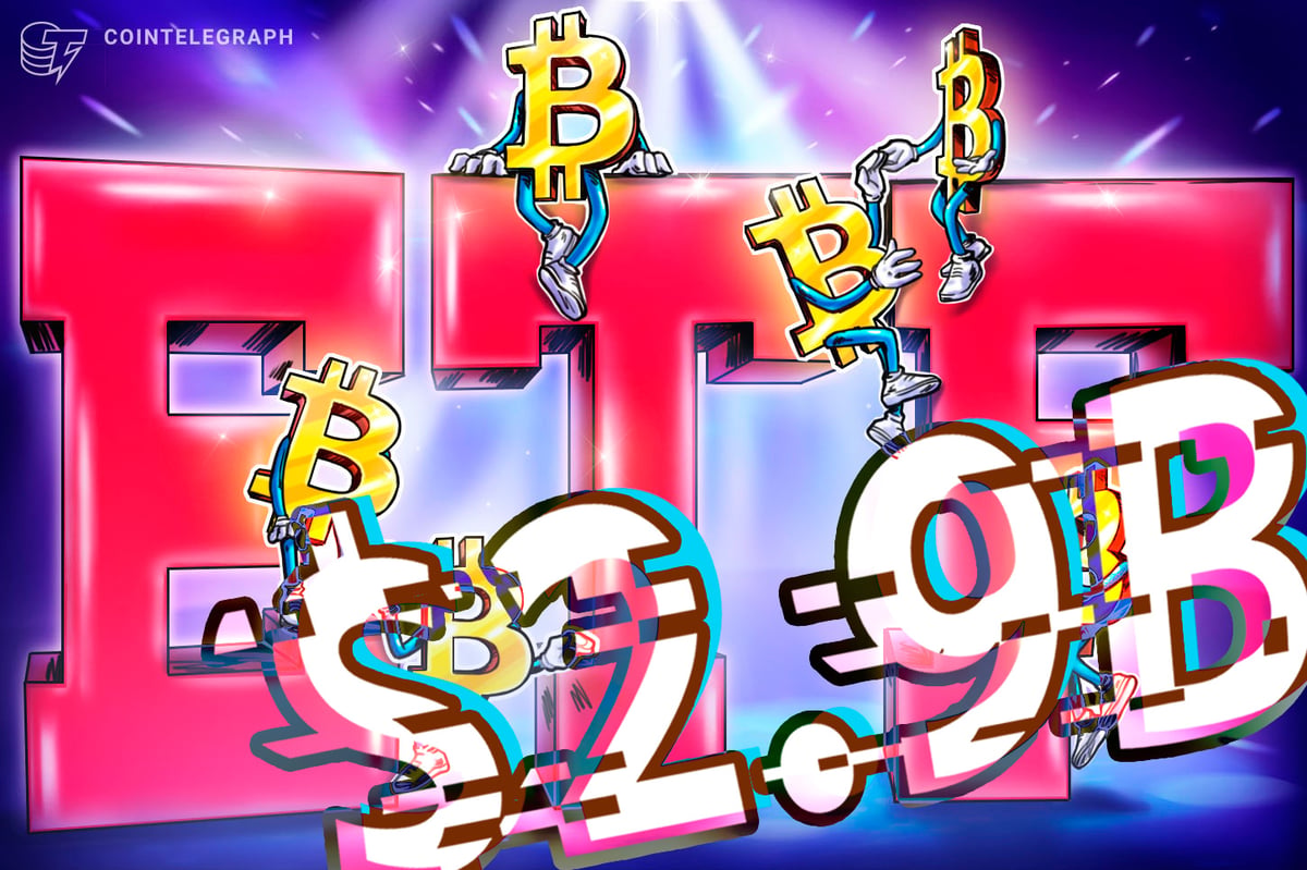 $2.9B Bitcoin ETF Outflow, Bearish Futures Data Project More BTC Downside