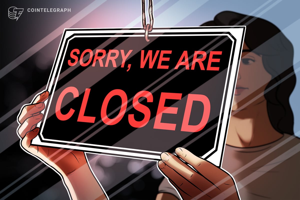 Zerolend Shutters as Founder Says It's ‘No Longer Sustainable’